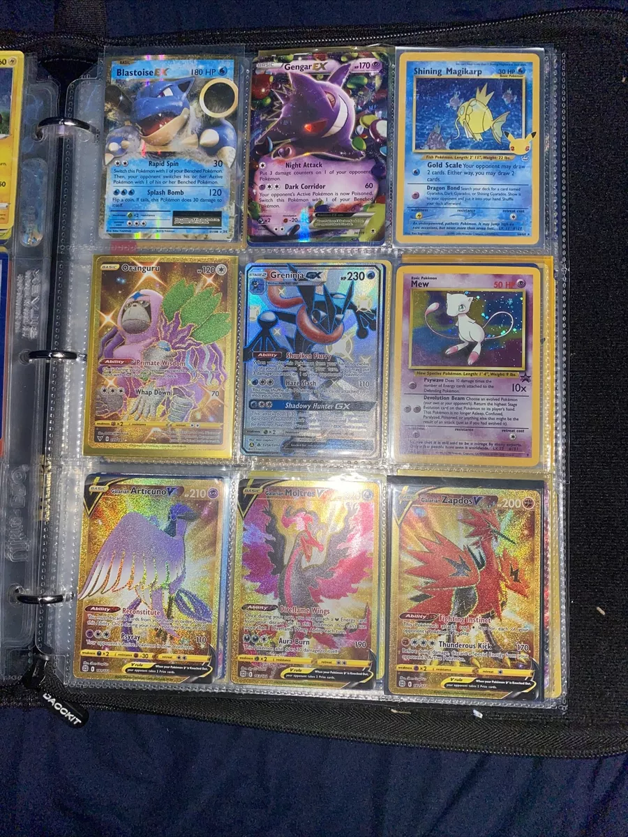 Rainbow Pokemon Cards in Spanish Shiny Vstar VMAX Holographic