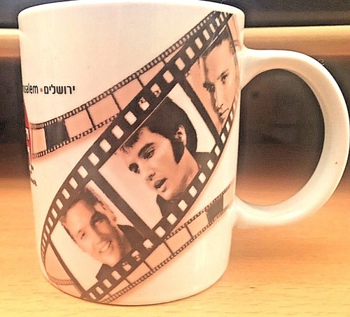 ELVIS PRESLEY AMERICAN DINER JERUSALEM ISRAEL TBILISI GEORGIA MUG CUP