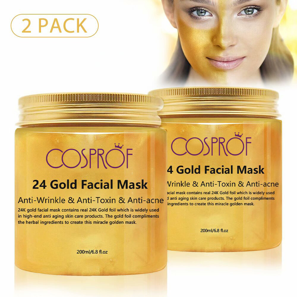 200ml Gold Facial Mask Rejuvenating Skin Deep Moisturizes Cleansing