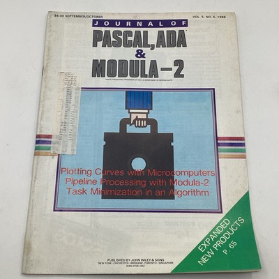 Pascal, ADA, & Modula-2 Mag 1986 Plotting Curves, Modula-2 Pipeline Processing