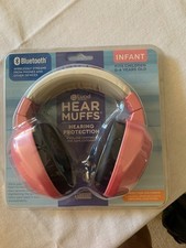 Lucid Hearing Bluetooth Hearmuffs For Infant/Toddler 0-4 Years-Pink