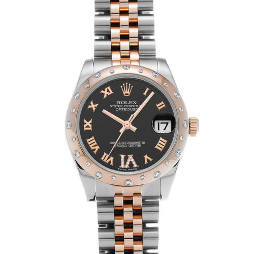 Rolex Datejust 31 2010 178341 Automatic 31mm Black Dial #WW1598