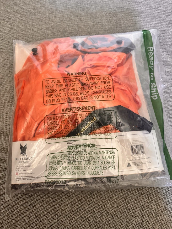 Playhaus Pumpkin Costume - Image 2 of 2