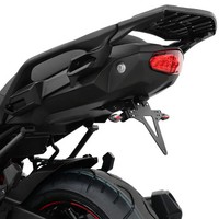 Kennzeichenhalter Kawasaki Versys 1000 17-18 Verstellbar Schwarz 390216
