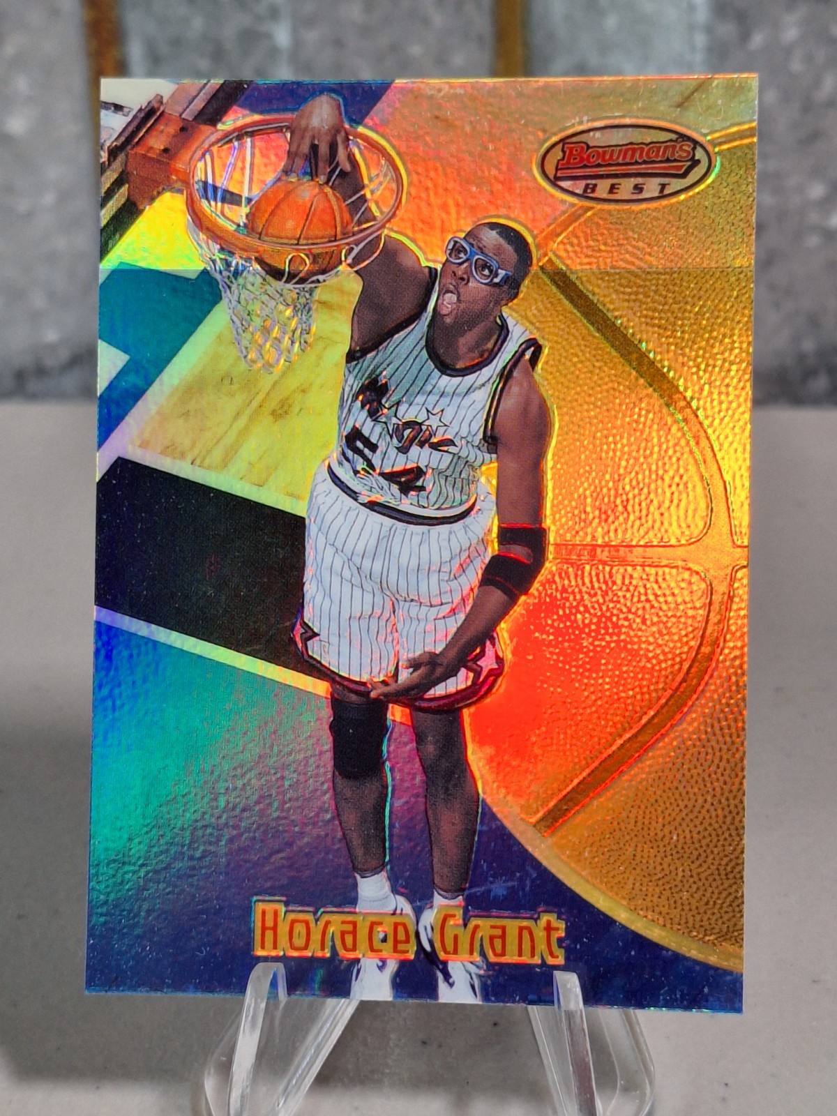 1997-98 Bowman's Best Horace Grant Refractor #67 Magic Bulls 🏀🏀🏀