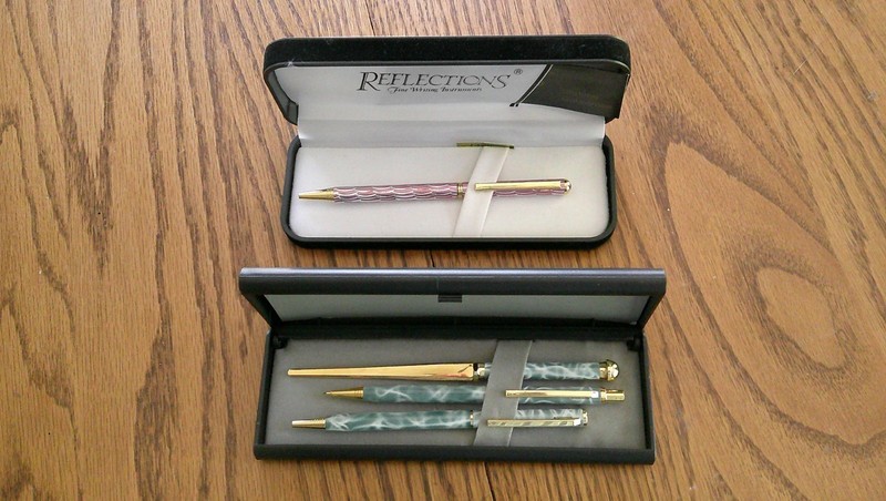 NEW Reflections Fine Writing Instruments Pen W/ Case Cover and Paperwork + Bonus
