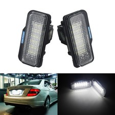 1 Paar Xenon Weiss Kennzeichenbeleuchtung f&uuml;r Mercedes CLS C219,C S203,E W211