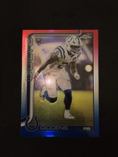 2025 Topps chrome football DJ Giddens Red White Blue SP
