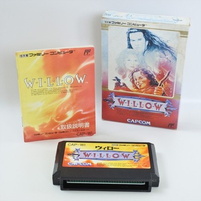 WILLOW No Inner Case Famicom Nintendo d637 fc