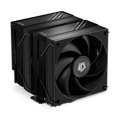 FROZN A620 Black - 6.1'' Height Black Dual-Tower Air CPU Cooler, 6×Ф6mm Heatpi...