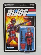 2023 G.I. Joe Super7 Crimson Guard Cobra Elite Trooper ReAction Figure Unpunched
