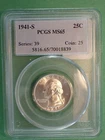 1941-S Washington Quarter - 25c PCGS MS65  Blast White WQ26 033