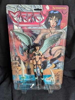 Mercy Action Figure Cyberangels Rendition 1998 Avatar Comics Action Figure new