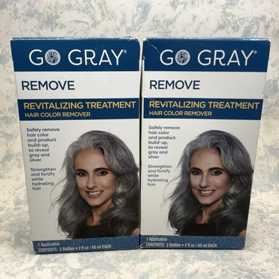 Go Gray REMOVE Revitalizing Treatment Hair Color Remover - New