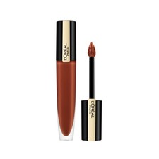 Image of L'Oreal Paris Rouge Signature Metallic Liquid Lipstick 201 Stupefy