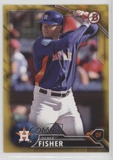 2016 Bowman Draft Top Prospects Gold 46/50 Derek Fisher #BD-138 3k7
