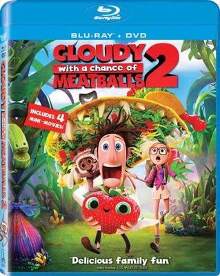 Cloudy With a Chance of Meatballs 2 [New Blu-ray] With DVD, UV/HD Digital Copy
