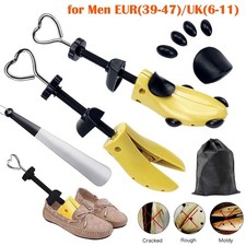 Shoe Stretcher 4-way Adjustable Length Width Shoe Shaper Expander for Men 6-11