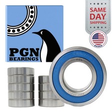 10 6207-2RS Premium Rubber Seal Ball Bearing C3 EMQ, 35x72x17, 6207 2RS 6207rs