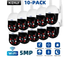 10PCS 5MP HD Wireless Security Camera Outdoor Wifi Night Vision Two Way Audio US