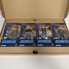 GI Joe Classified Haslab Dragonfly Figures Wild Bill  Ripcord  Crazylegs  Glenda
