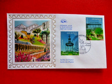 FDC sur soie 1er jour :  2009  JARDIN des PLANTES PARIS