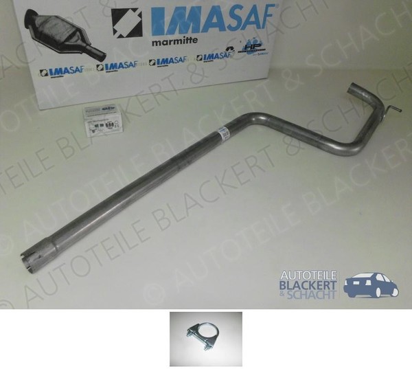 Imasaf Auspuff Mittelrohr für Chrysler PT Cruiser 2.0/2.2 Crd/2.4+Zub.Bj.00-09-image