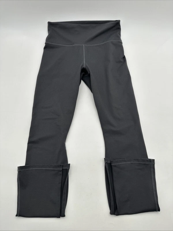 fabletics powerhold solid logo open leg leggings