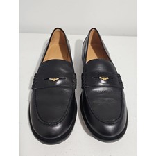 NEW Madewell The Grayson Leather Penny Loafer Womens 9.5 Black MSRP 178