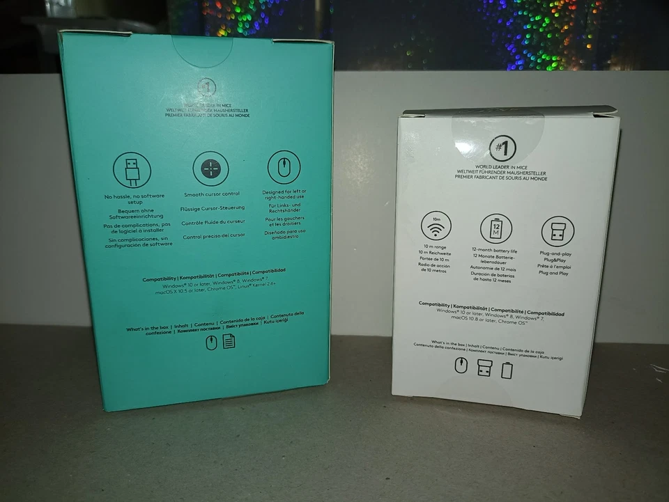 Lot 2 souris LOGITECH B170 / M90 - Photo 2/2