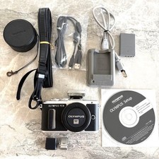 OLYMPUS PEN E-PL8 Mirrorless Digital Camera Body Only - Tested Functional