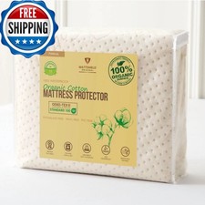 Mattshield Original Luxury Waterproof Organic Mattress Protector Twin Xl Size -