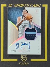 2023-24 Panini Immaculate Basketball Rookie Patch Auto/25 GG Jackson II FCLN