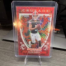 Panini 2025 Rookies & Stars Crusade Dillon Gabriel #14 Red Checkerboard Rookie …