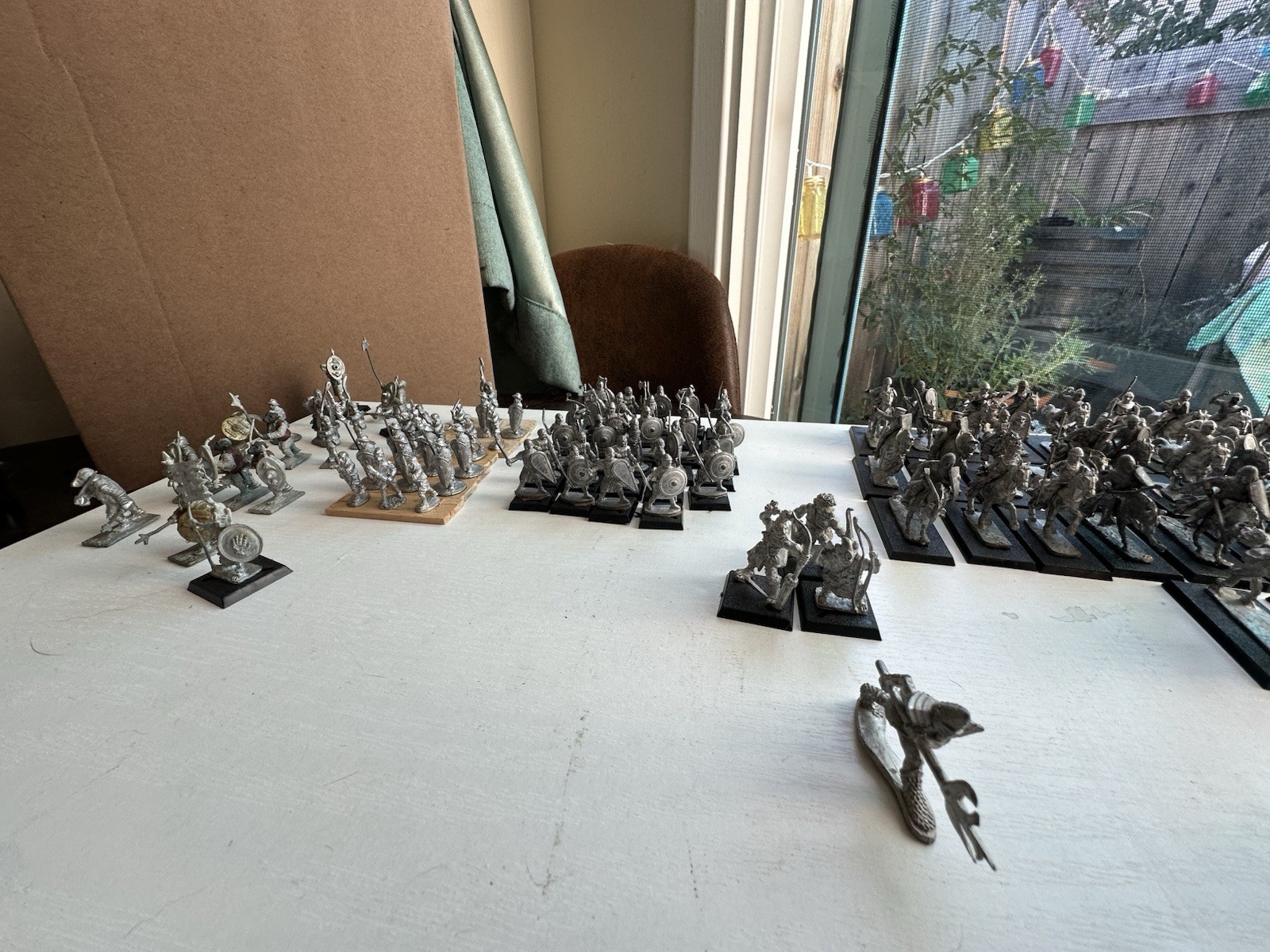 vintage fantasy metal miniatures-ral Partha Lot-warhammer