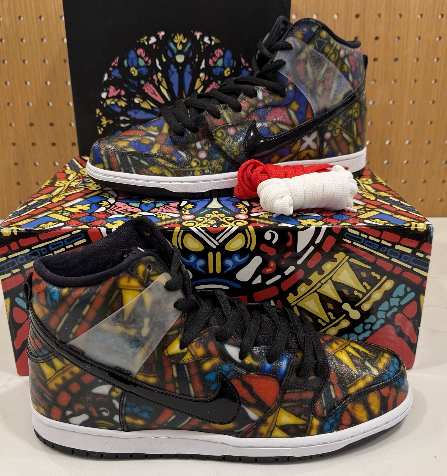 Nike SB Dunk High Concepts Stained Glass SPECIAL BOX [Size 7-12] *FAST SHIP* New