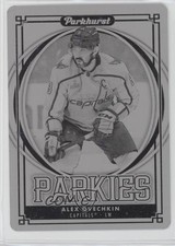 2023 Parkhurst Parkies Printing Plate Black Achievement 1/1 Alex Ovechkin 18lg