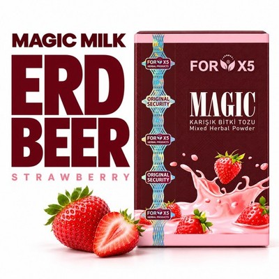 Magic Milk Strawberry aus Deutschland  (Zertifiziert) Mixed Herbal Powder