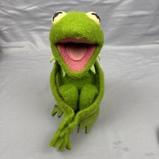 Vintage Kermit The Frog by Fisher Price 1976 850 Sesame Street Stuffed Toy