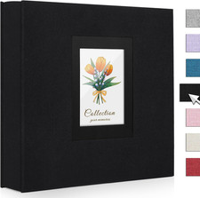 Photo Album 4X6 600 Photos Linen Large Capacity Fabric Cover Books Albums Weddin