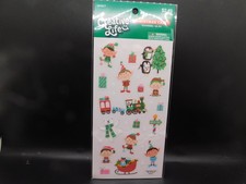 Creative life christmas crafts North Pole stickers 54pc