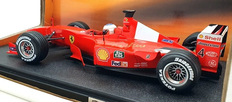 Hot Wheels 1/18 Scale diecast - 26738 Ferrari F1-2000 Rubens Barrichello - Image 2 of 4