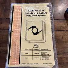 A-Z Index Dividers 9.5”x6” 3 -Ring Binders Kleer Ring