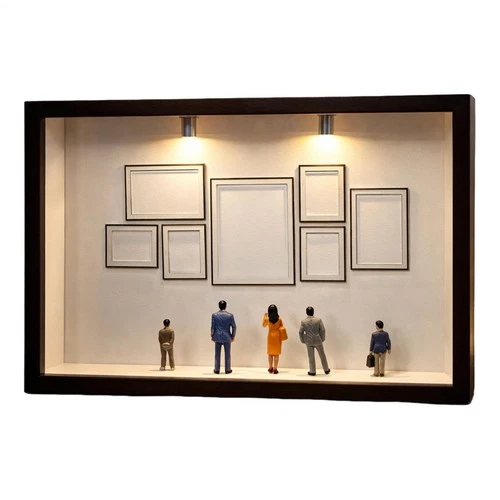 DIY Mini Museum Silhouette Box, Creative Memory Display Kit, Shadow Box Hot Sale deal from eBay