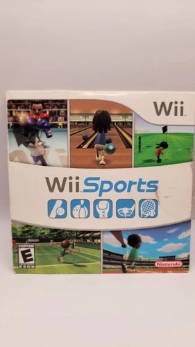 Wii Sports (Nintendo Wii, 2006) Disc & Sleeve Tested & Working