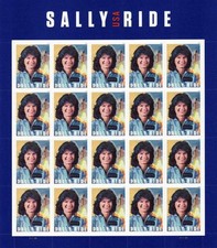 2018 50c Sally Ride, First Woman Astronaut in Space Scott 5283 Mint Sheet of 20