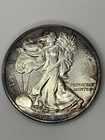 1 oz .999 Fine Silver Round- Walking Liberty - Money Metals Exchange Tarnished