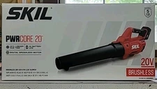 SKIL BL4714B-10 PWR CORE 20 Brushless 400 CFM Leaf Blower Kit, Includes 4.0Ah