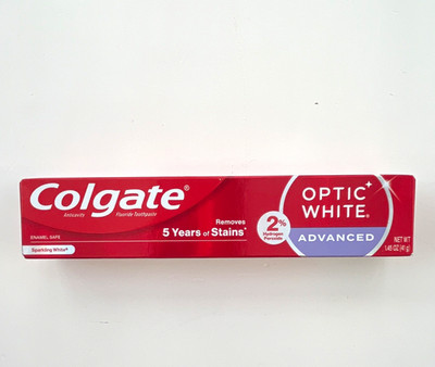 Colgate Optic White Advanced Zahnaufhellung Wasserstoffperoxid Fluorid 41 g USA