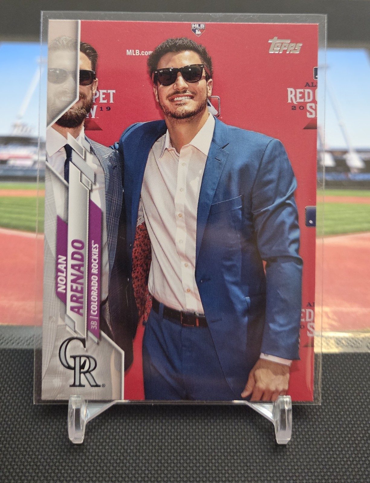 Nolan Arenado Image Variation SP 2020 Topps Update Series #U-50 Colorado Rockies